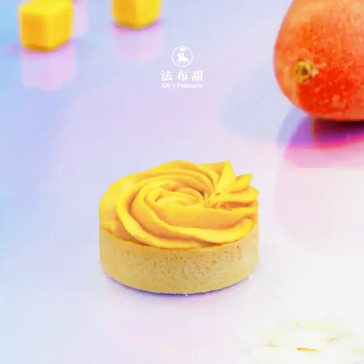 使用芒果泥。圖片來源：法布甜官網
