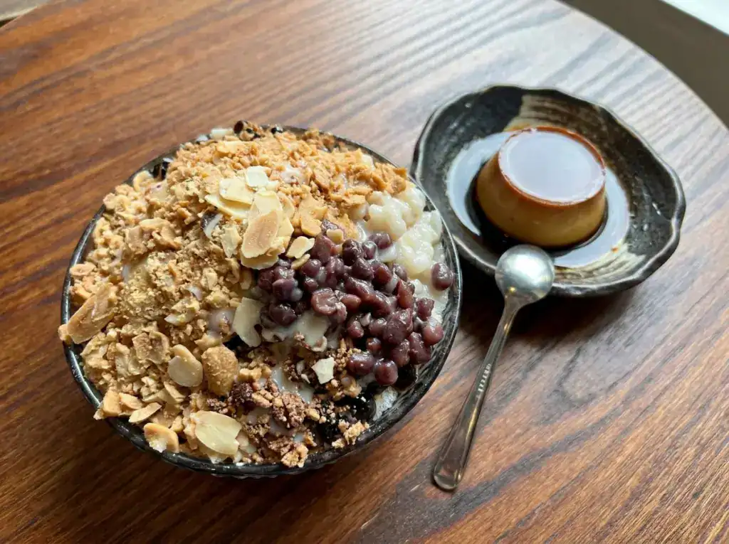 昭和浪漫冰室：招牌布丁牛乳雪花冰